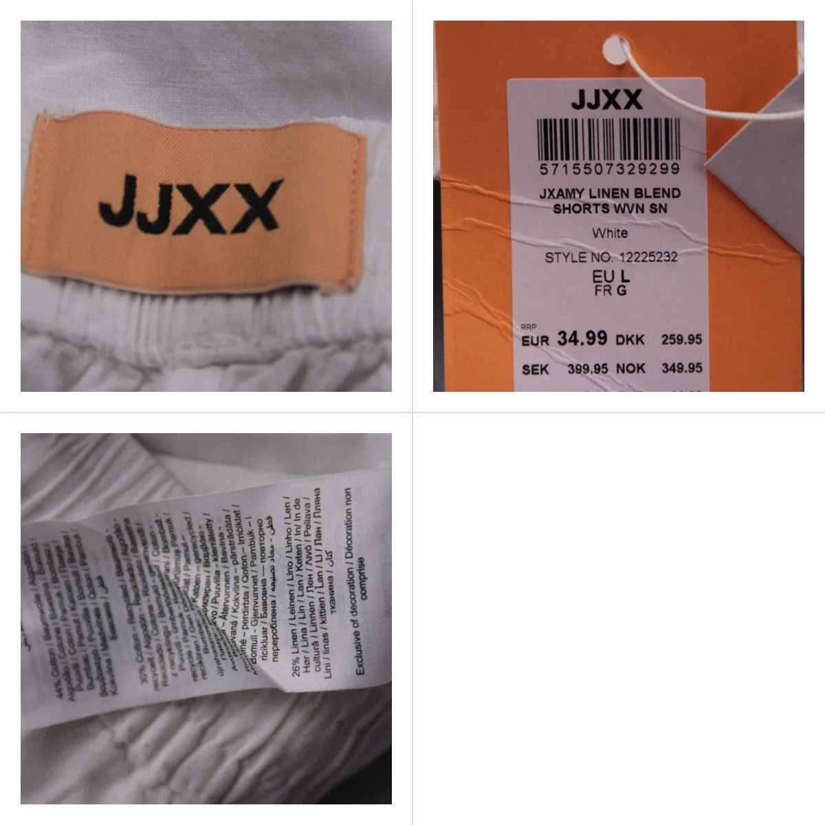 шорты JJXX